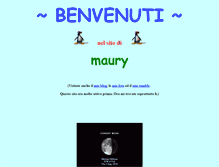 Tablet Screenshot of maury.it
